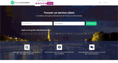 Desktop Screenshot of numero-service-client.com